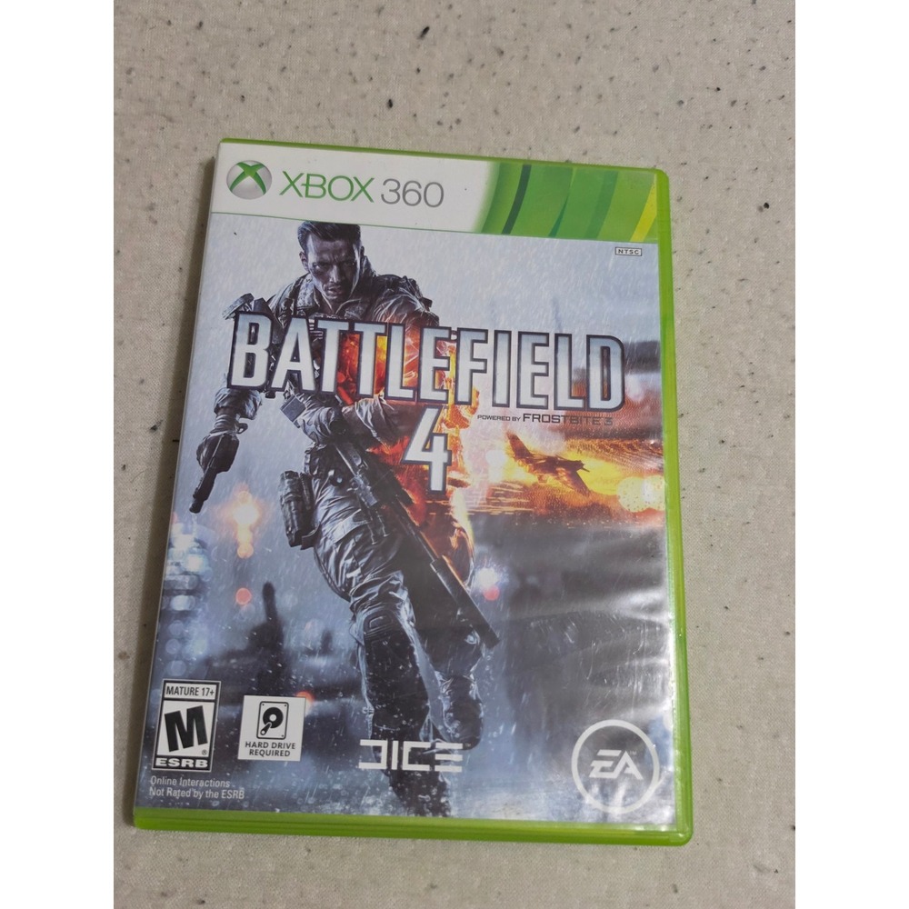Battlefield 4 Xbox‎ 360 EA DICE First Person Shooter Video Game 2-Disc Set